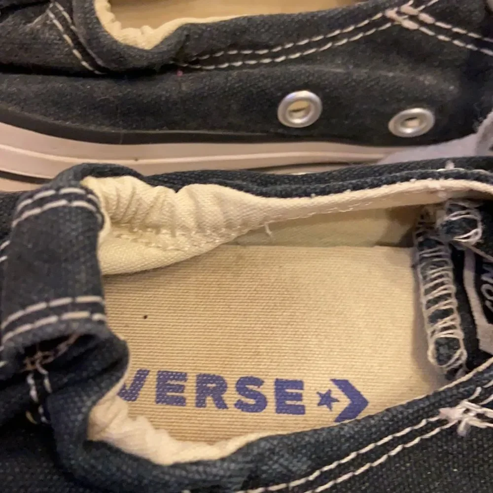 Converse‎ all star scrunched sneakers youth size 3 black